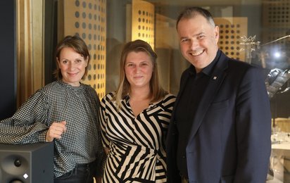 ISabella Richtar, Sonja Kuba und Peter Kaiser