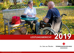 Leistungsbericht 2019 Rotes Kreuz Burgenland, Titelblatt