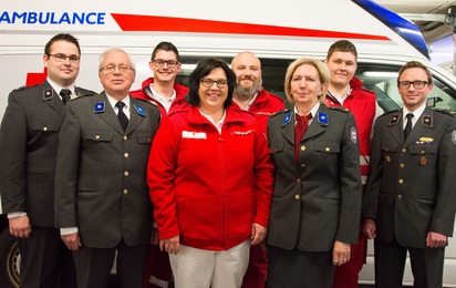 Gruppenfoto Rotes Kreuz Jennersdorf