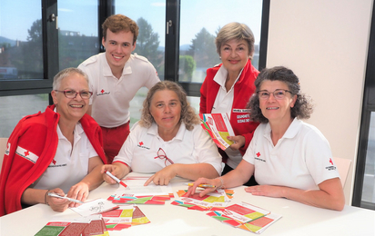 Das Team der Young Carers (Rotes Kreuz Krems)