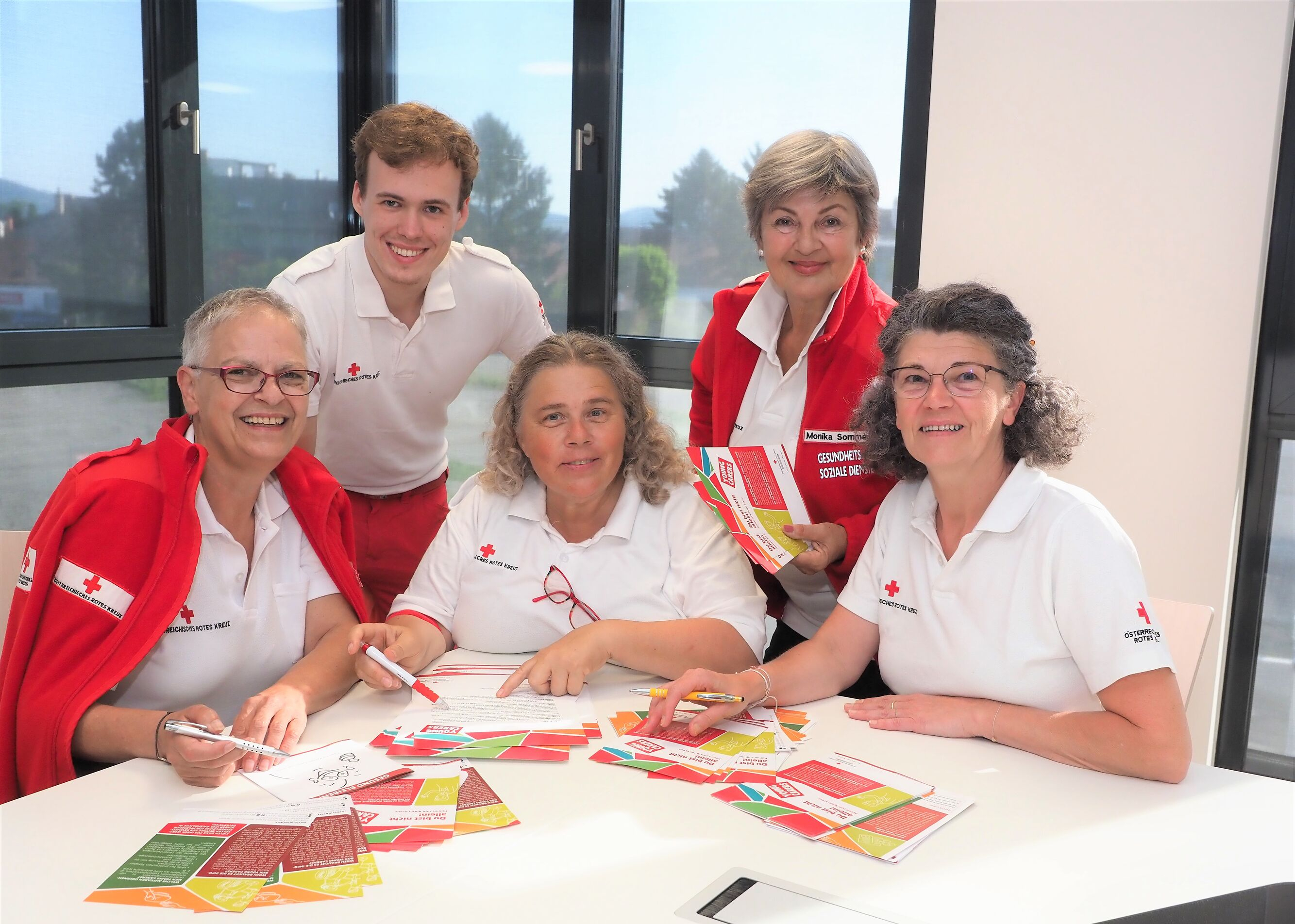 Das Team der Young Carers (Rotes Kreuz Krems)