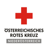 Das Logo des Roten Kreuzes Landesverband Niederösterreich Slogan Aus Liebe zum Menschen unten