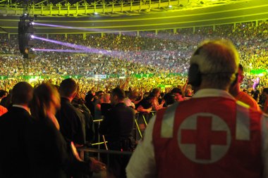 Rockkonzert im Ernst-Happel-Stadion