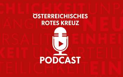 Titelbild vom Rotkreuz-Podcast