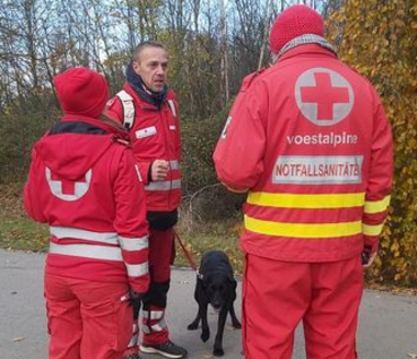 Suchhunde Schwechat, Rotes Kreuz, RK Suchhund, NÖ Suchhunde