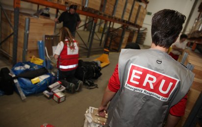 Emergency Response Units Mitarbeiter im Einsatz