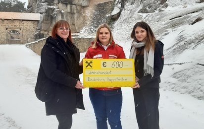 Jugend Großreinprechts spendet an Kinderburg