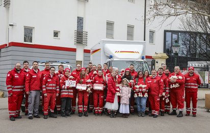 Rotes Kreuz sorgt für Weihnachtsstimmung