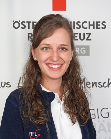 Katharina Öhe:  seit 2020 als Disponentin beruflich in der RFL engagiert und seit 2016 ehrenamtlich tätig.