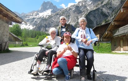 Reisegruppe vom Betreuten Reisen am Achensee