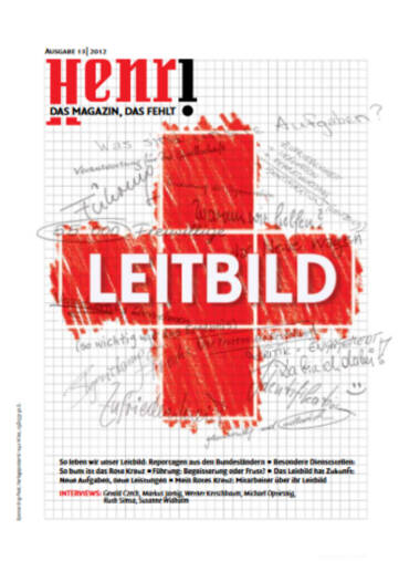 Cover Henri. Das Magazin, das fehlt: Ausgabe 13/2012 – Leitbild