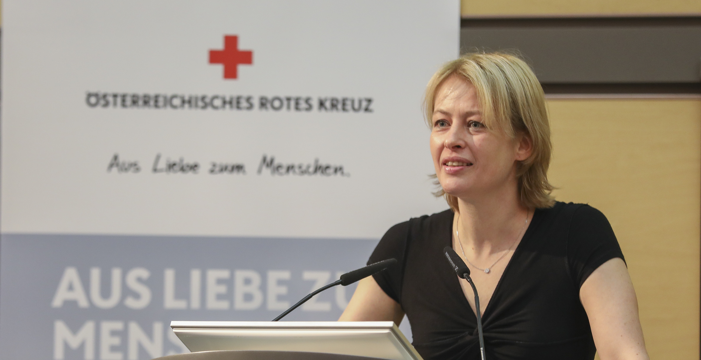 Anja Oberkofler, Vizepräsidentin des Roten Kreuzes