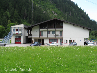 Außenansicht der Ortsstelle Mayrhofen