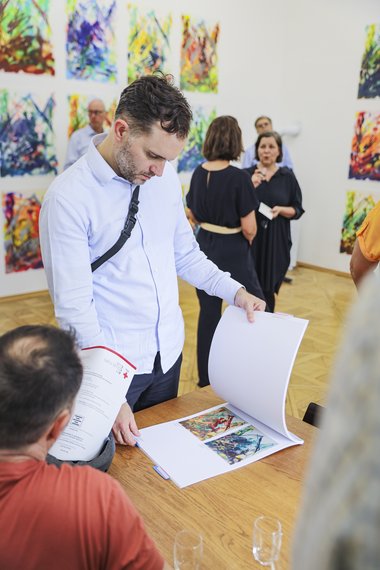 Kunstausstellung Helmut Brandl