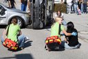 JRK-Kinder als Ersthelfer bei einem Verkehrsunfall