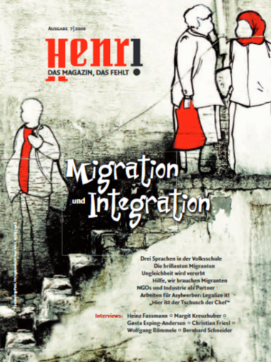 Cover Henri. Das Magazin, das fehlt: Ausgabe 7/2009 – Migration und Integration