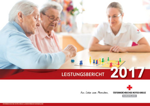 Leistungsbericht 2017 Rotes Kreuz Burgenland, Titelblatt