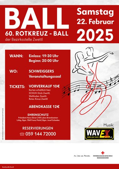 Bildergalerie des Rotkreuzball 2025