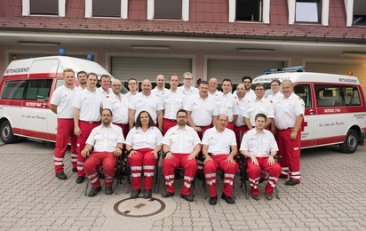 Gruppenfoto Bezirkskommando St. Pölten