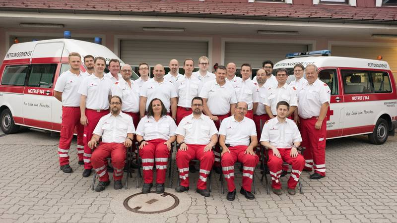 Gruppenfoto Bezirkskommando St. Pölten