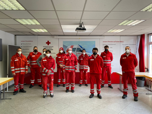 Gruppenbild mit einem Teil unserer Werber/innen