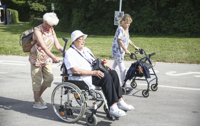 Ausflug für Menschen mit Mobilitätseinschränkungen