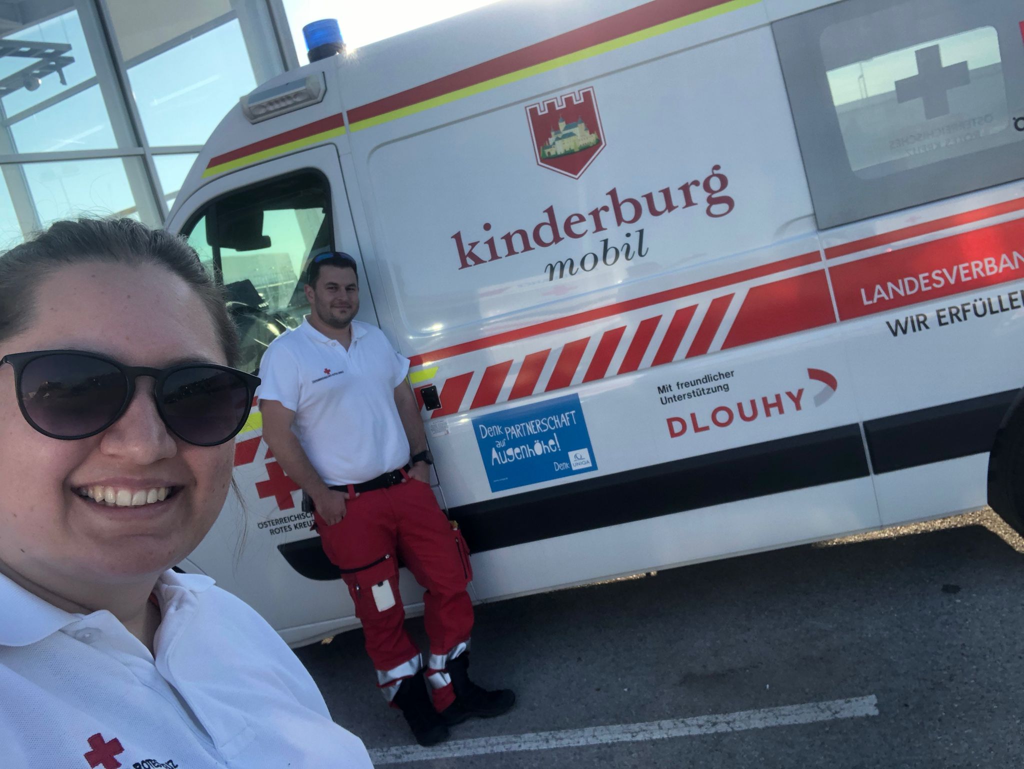 Unser Kinderburg mobil Team hat eine Familie aus Tirol zu uns gebracht.