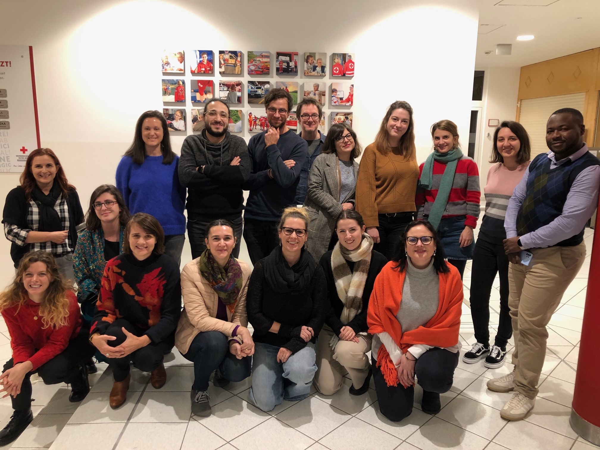 Austauschtreffen zum Thema Familienzusammenführung - Gruppenfoto.