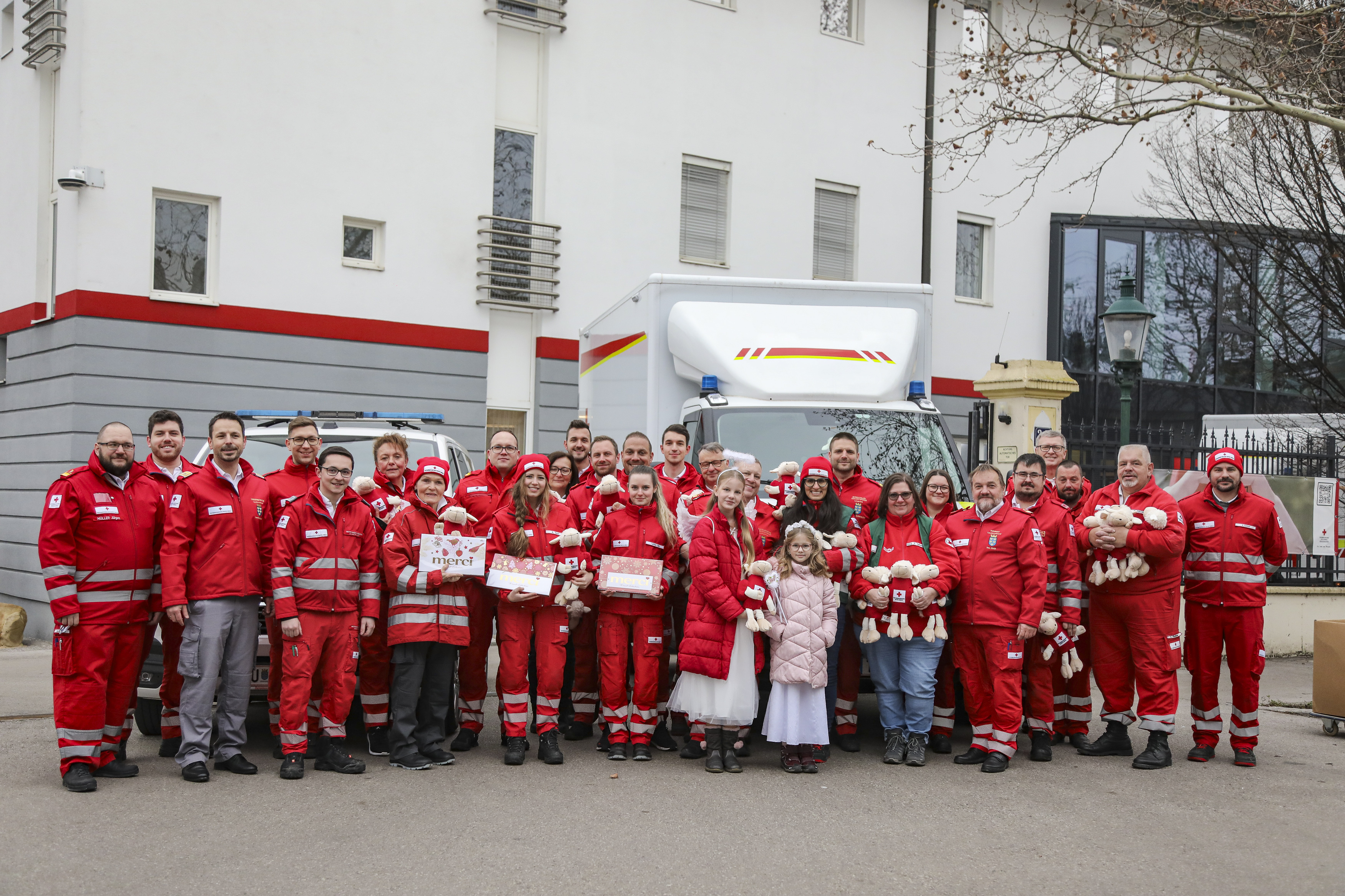 Rotes Kreuz sorgt für Weihnachtsstimmung