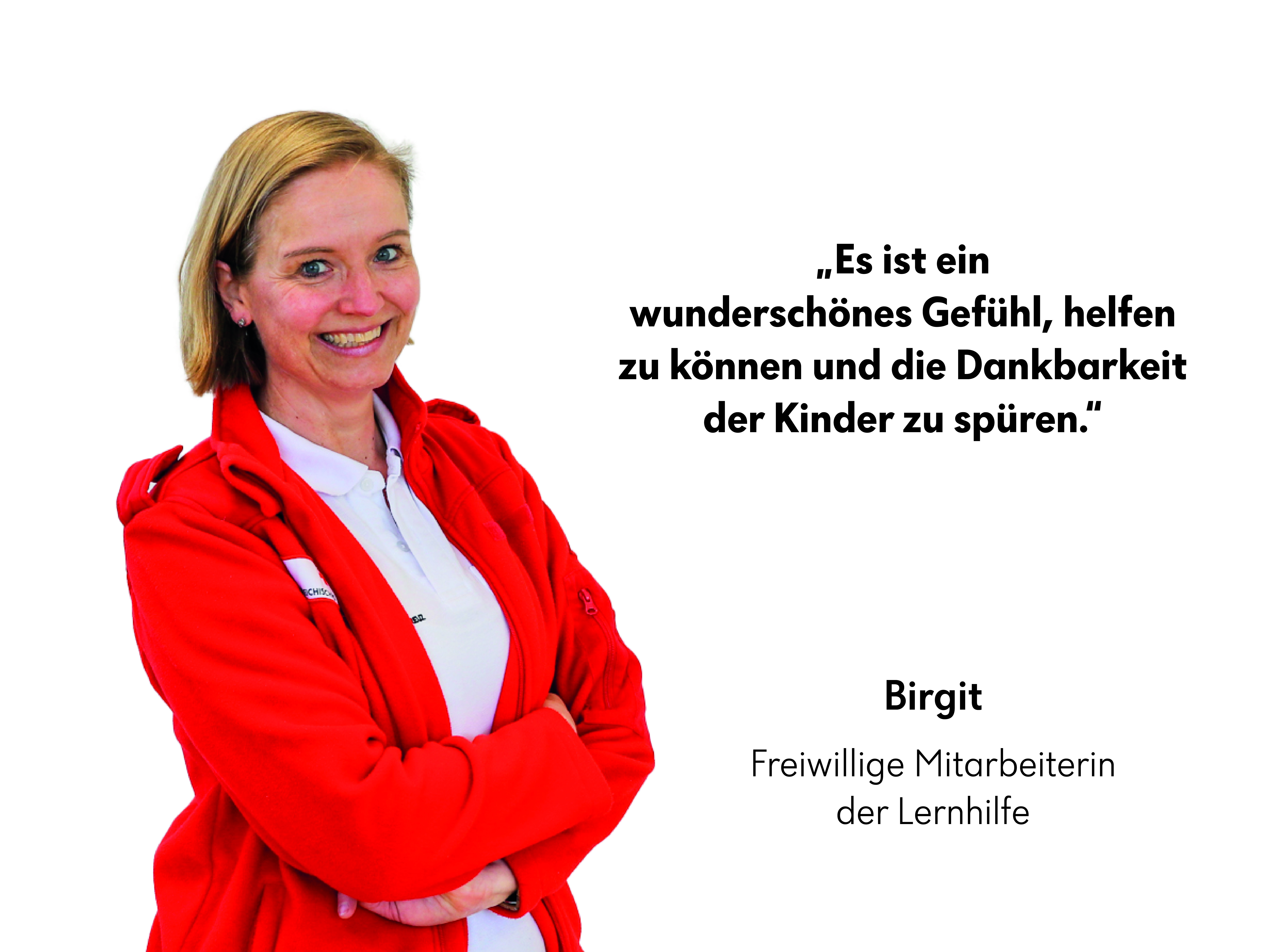 Unsere freiwillige Mitarbeiterin in der Lernhilfe, berichtet über ihre Erfahrungen, ihre Beweggründe und die Bedeutung der Lernhilfe.